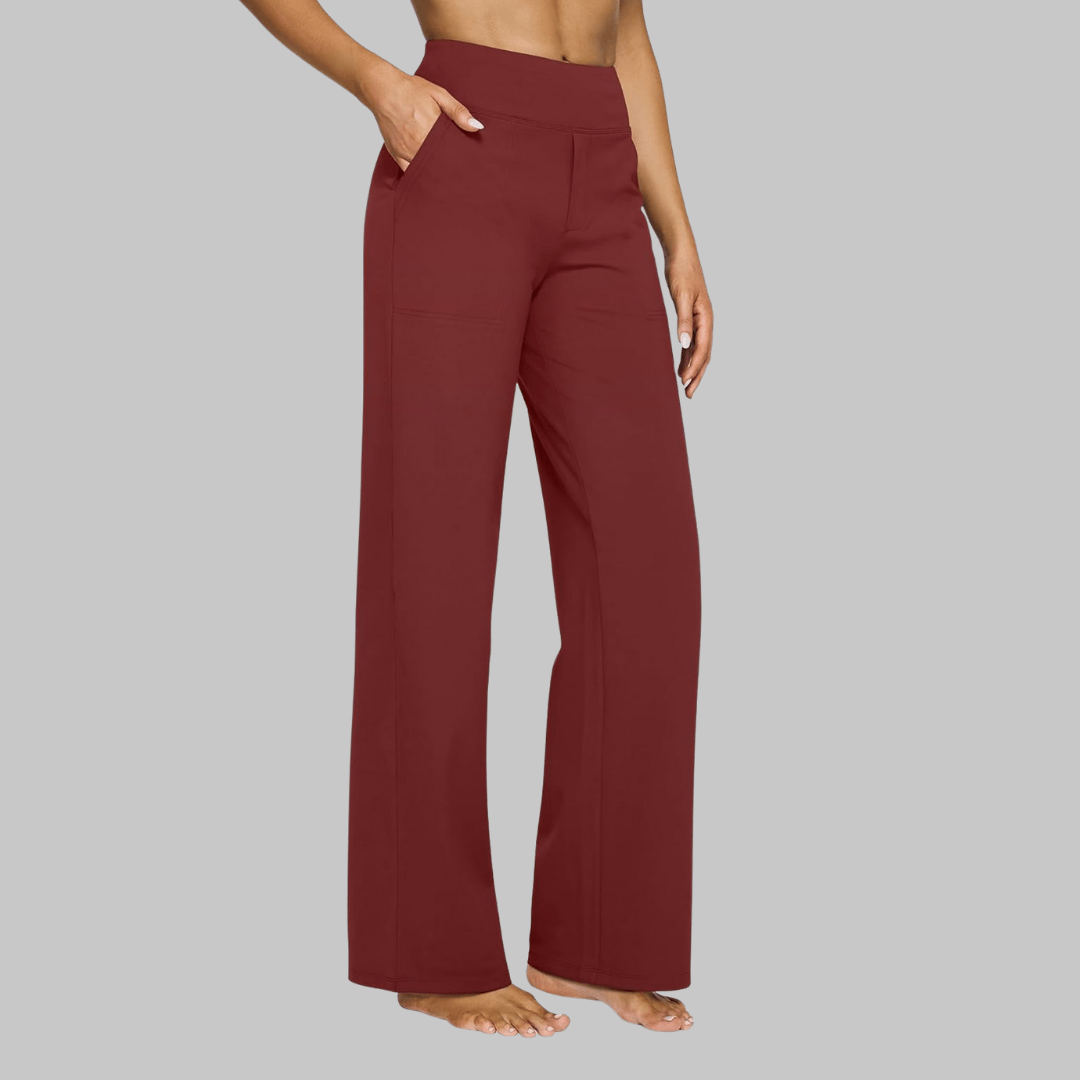Claudine | Pantalon Confortable en Tissu Extensible