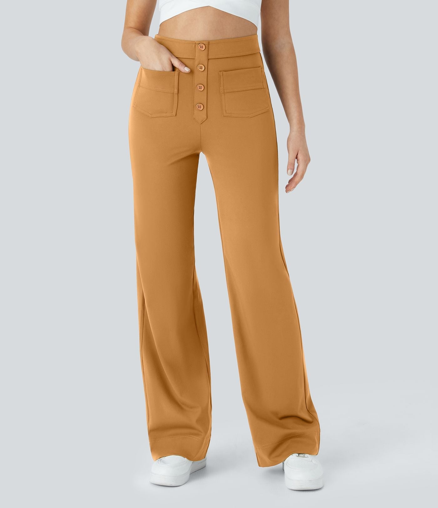 Joëlle | Pantalon Extensible Sans Repassage