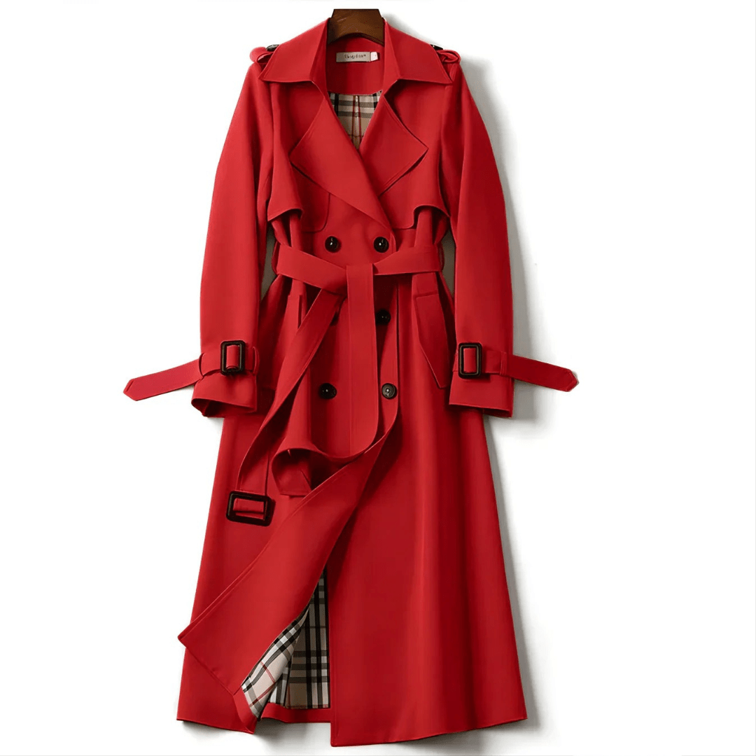 Clémentine | Trench-Coat Ceinturé Intemporel