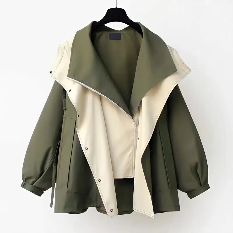 Hélène | Veste Imperméable Légère à Taille Ajustable