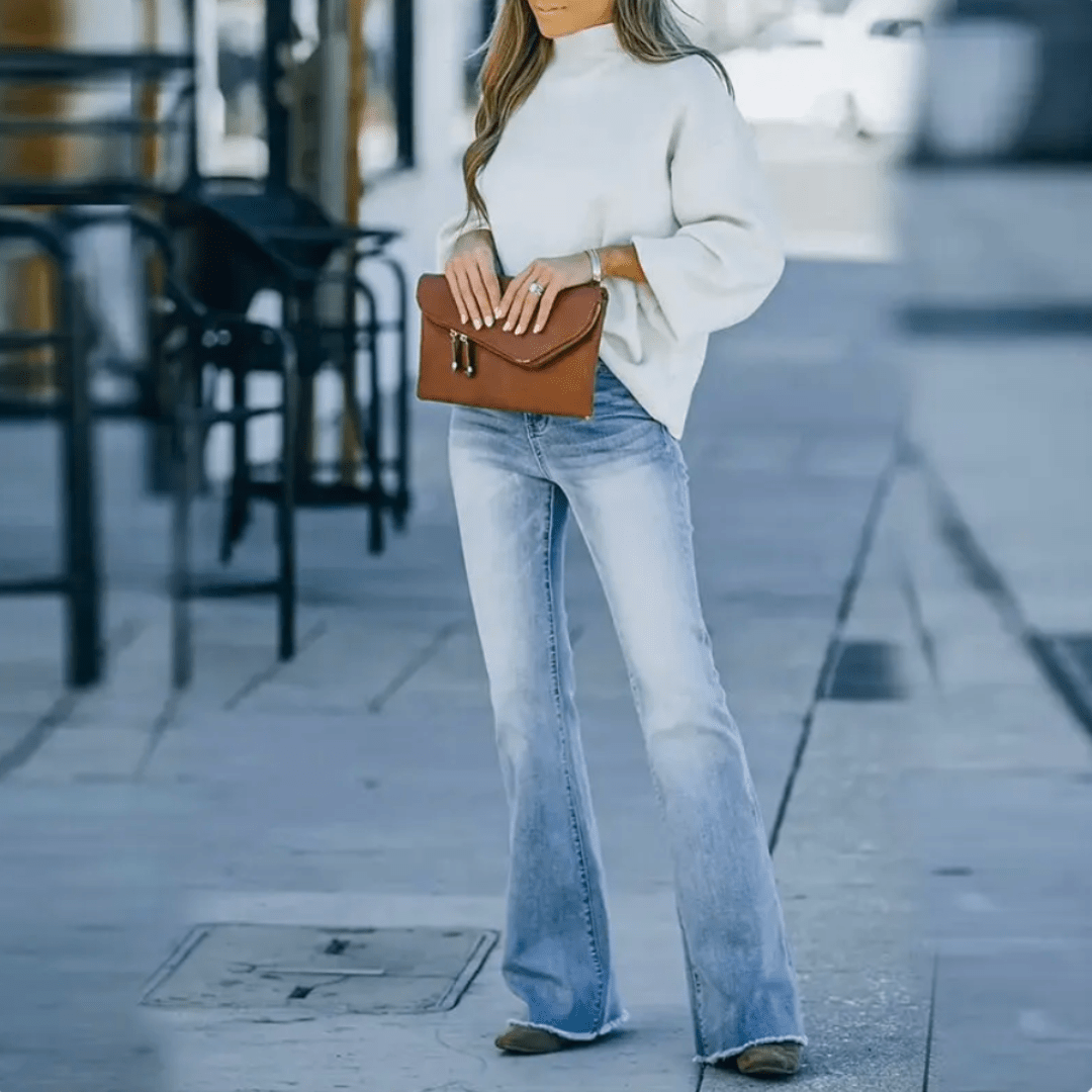 Jeanine | Jean Bohème Extensible à Taille Haute