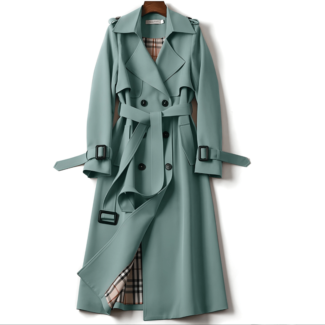 Clémentine | Trench-Coat Ceinturé Intemporel