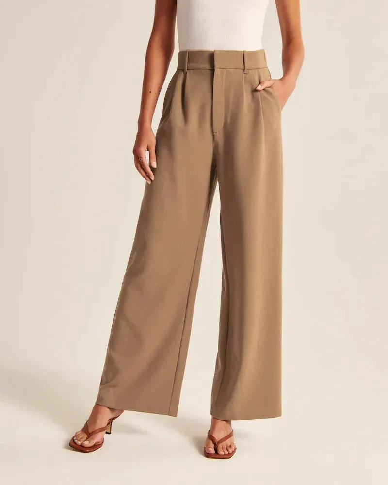 Sophie | Pantalon Large en Trois Longueurs