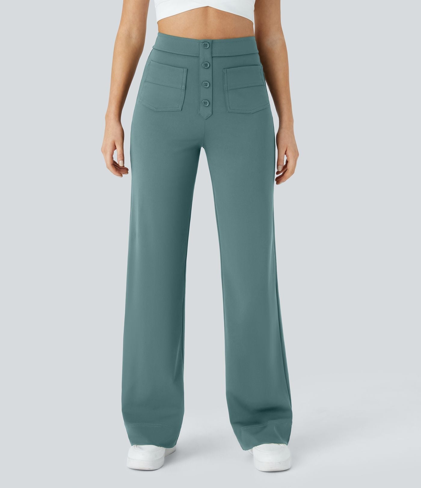 Joëlle | Pantalon Extensible Sans Repassage
