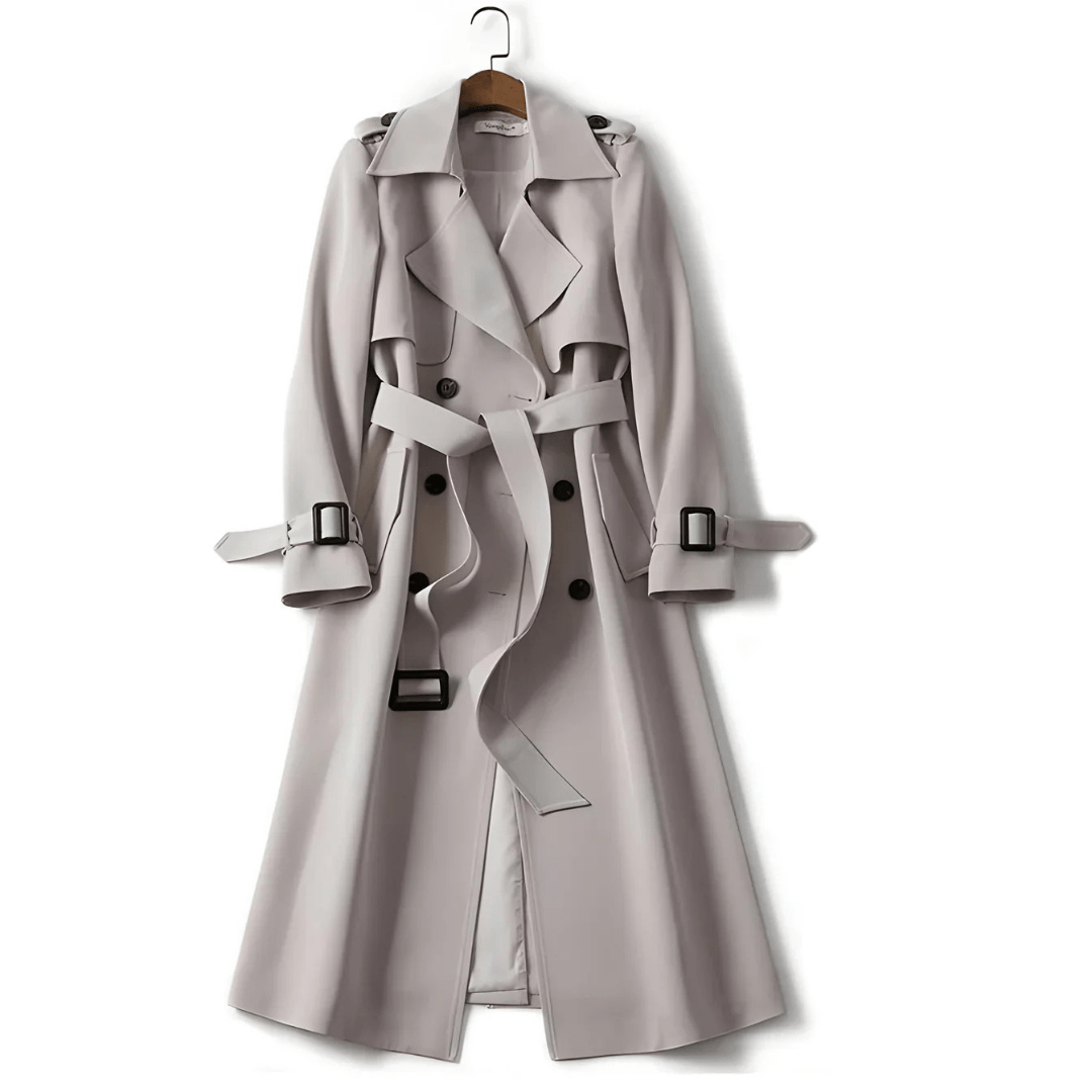Clémentine | Trench-Coat Ceinturé Intemporel