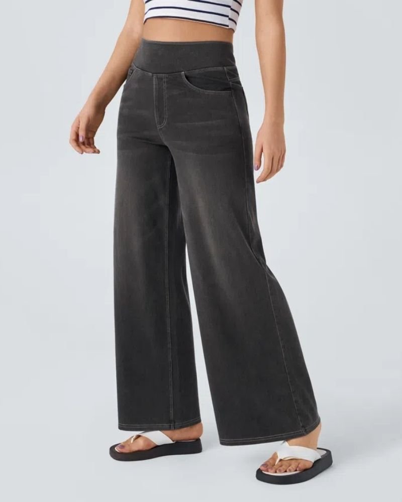 Anaëlle | Jean Large à Taille Haute