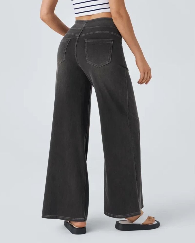 Anaëlle | Jean Large à Taille Haute