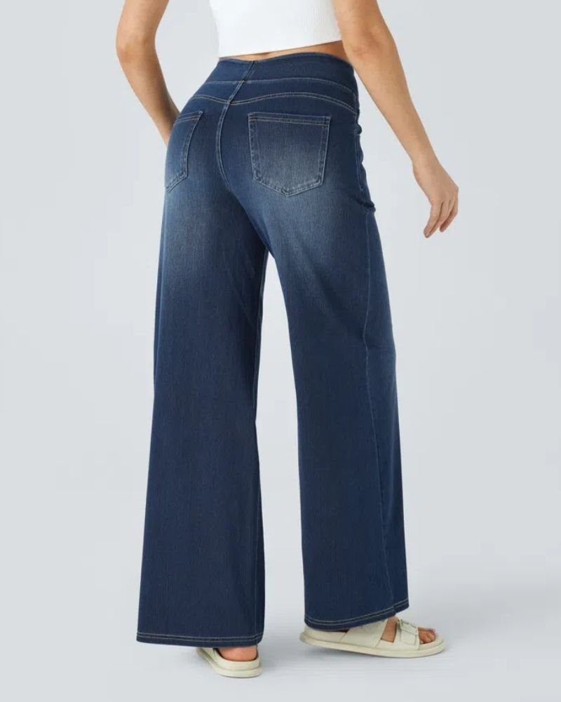 Anaëlle | Jean Large à Taille Haute