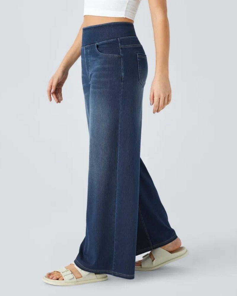 Anaëlle | Jean Large à Taille Haute