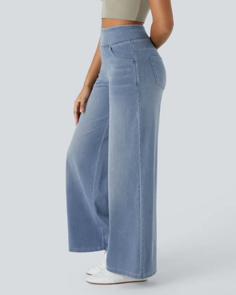 Anaëlle | Jean Large à Taille Haute