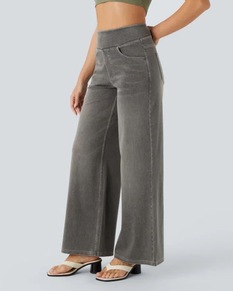 Anaëlle | Jean Large à Taille Haute