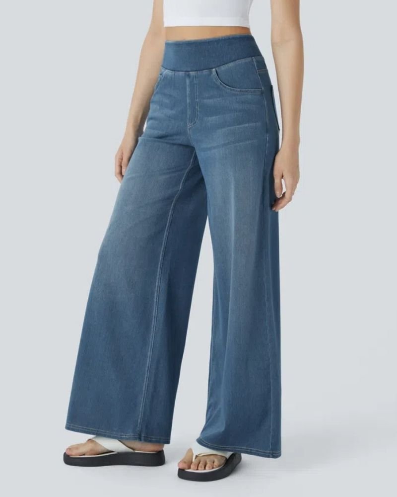 Anaëlle | Jean Large à Taille Haute