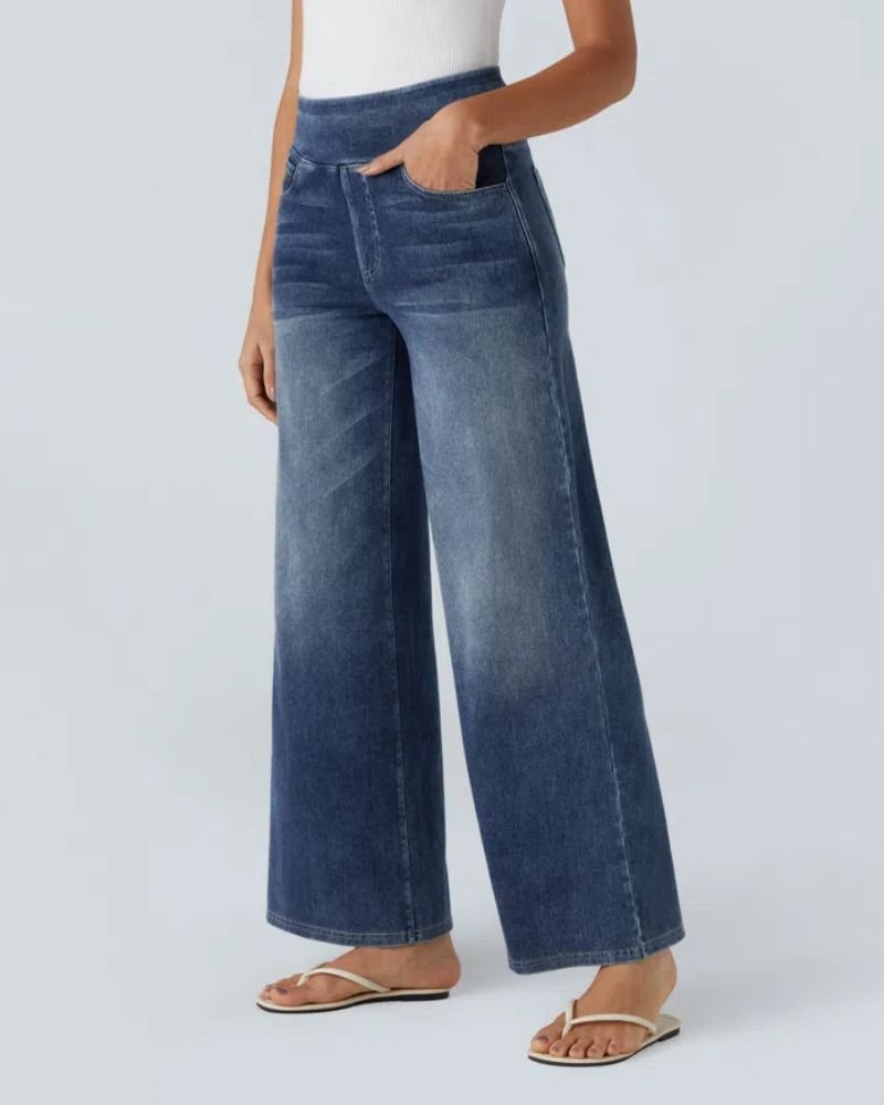 Anaëlle | Jean Large à Taille Haute