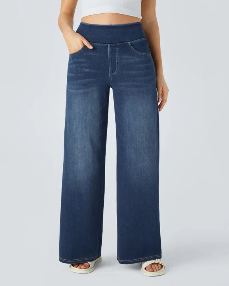 Anaëlle | Jean Large à Taille Haute