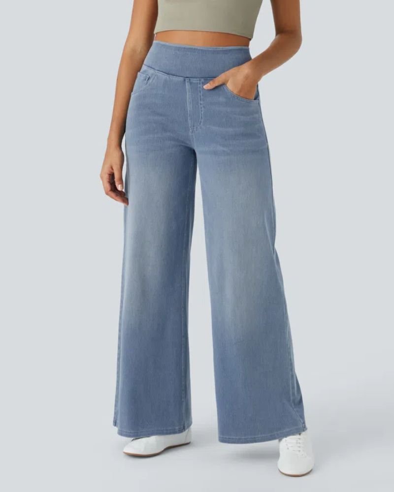 Anaëlle | Jean Large à Taille Haute