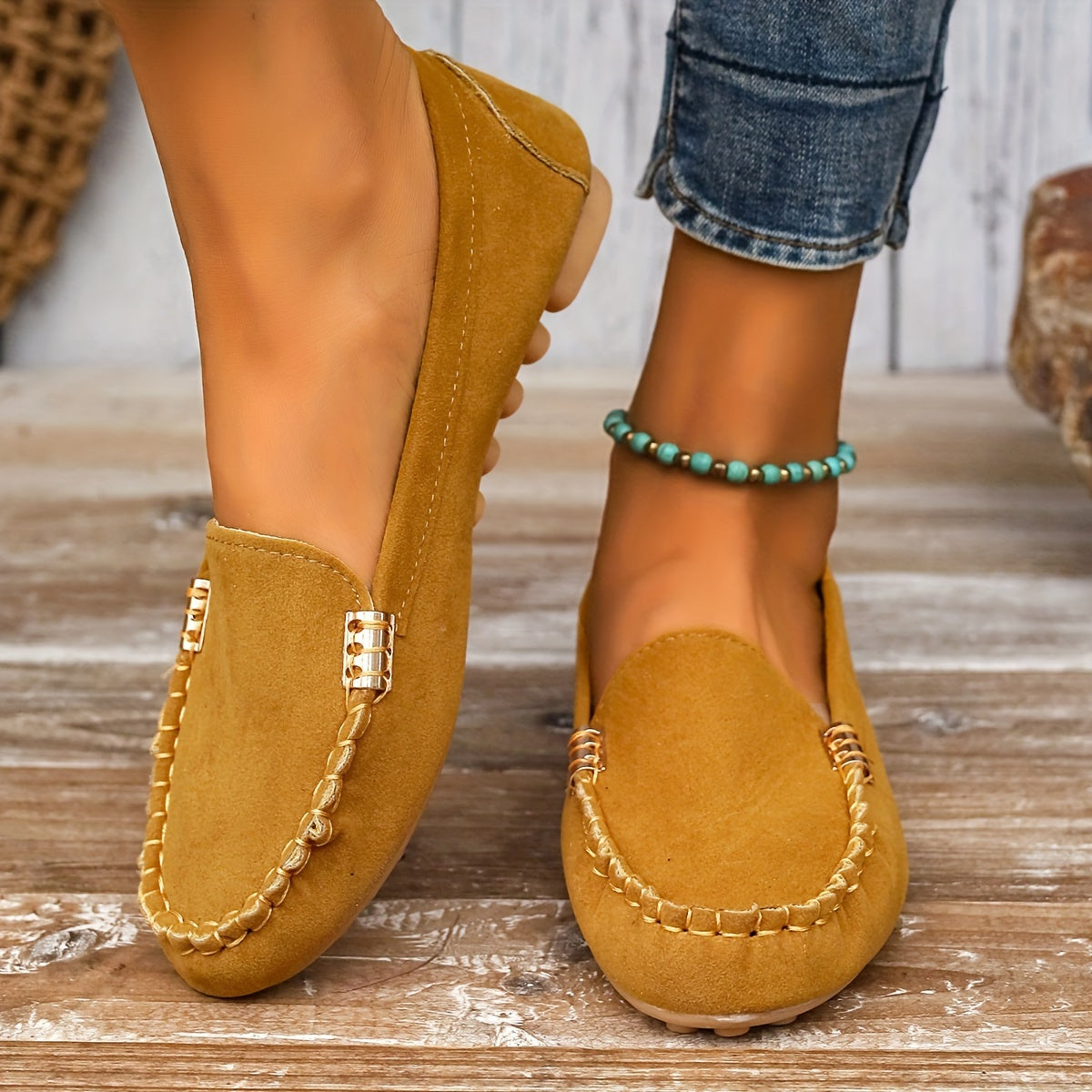 Aurélie | Mocassins Ballerines Élégants