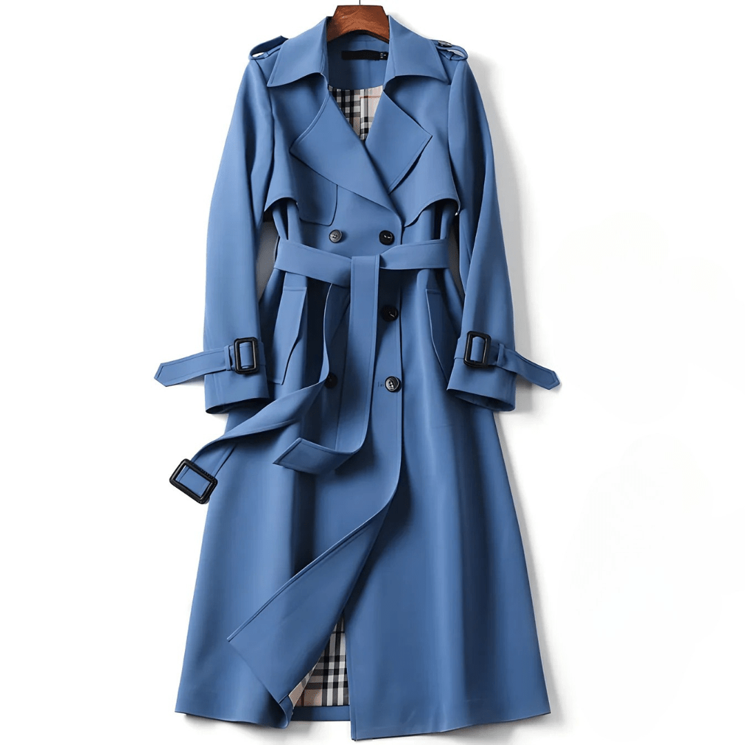 Clémentine | Trench-Coat Ceinturé Intemporel