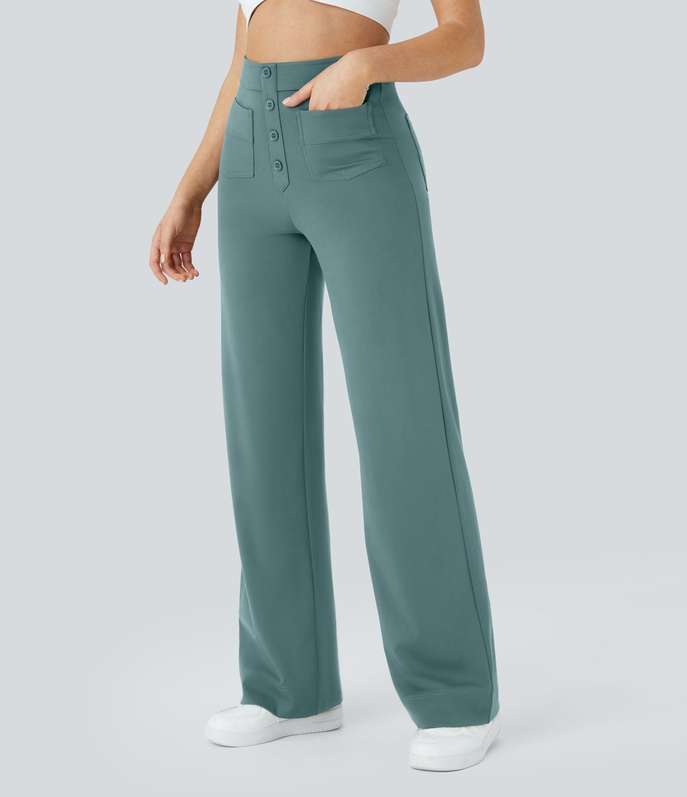 Joëlle | Pantalon Extensible Sans Repassage