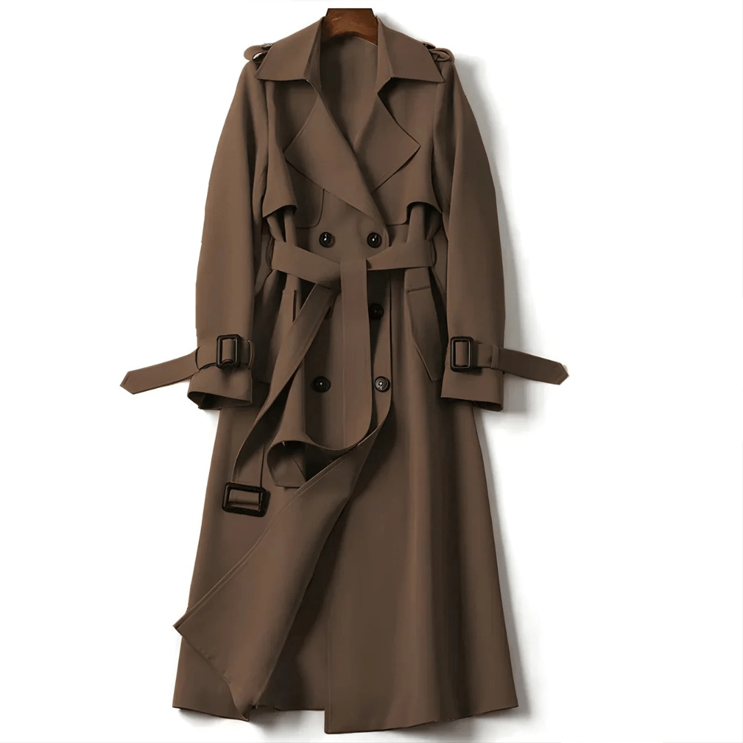 Clémentine | Trench-Coat Ceinturé Intemporel