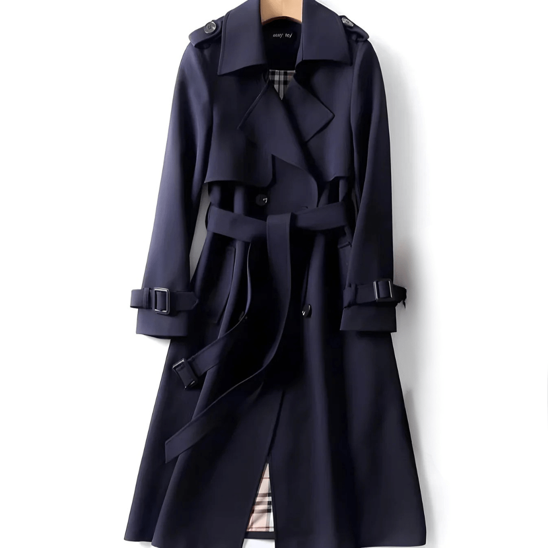 Clémentine | Trench-Coat Ceinturé Intemporel