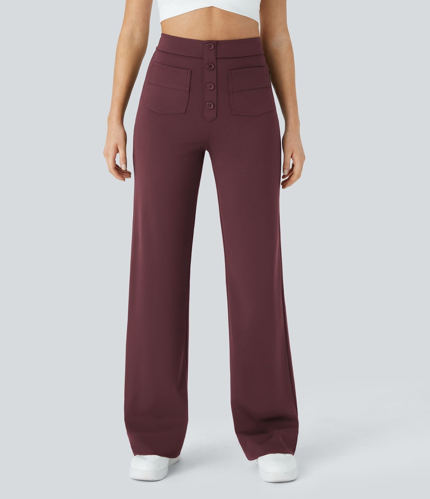 Joëlle | Pantalon Extensible Sans Repassage