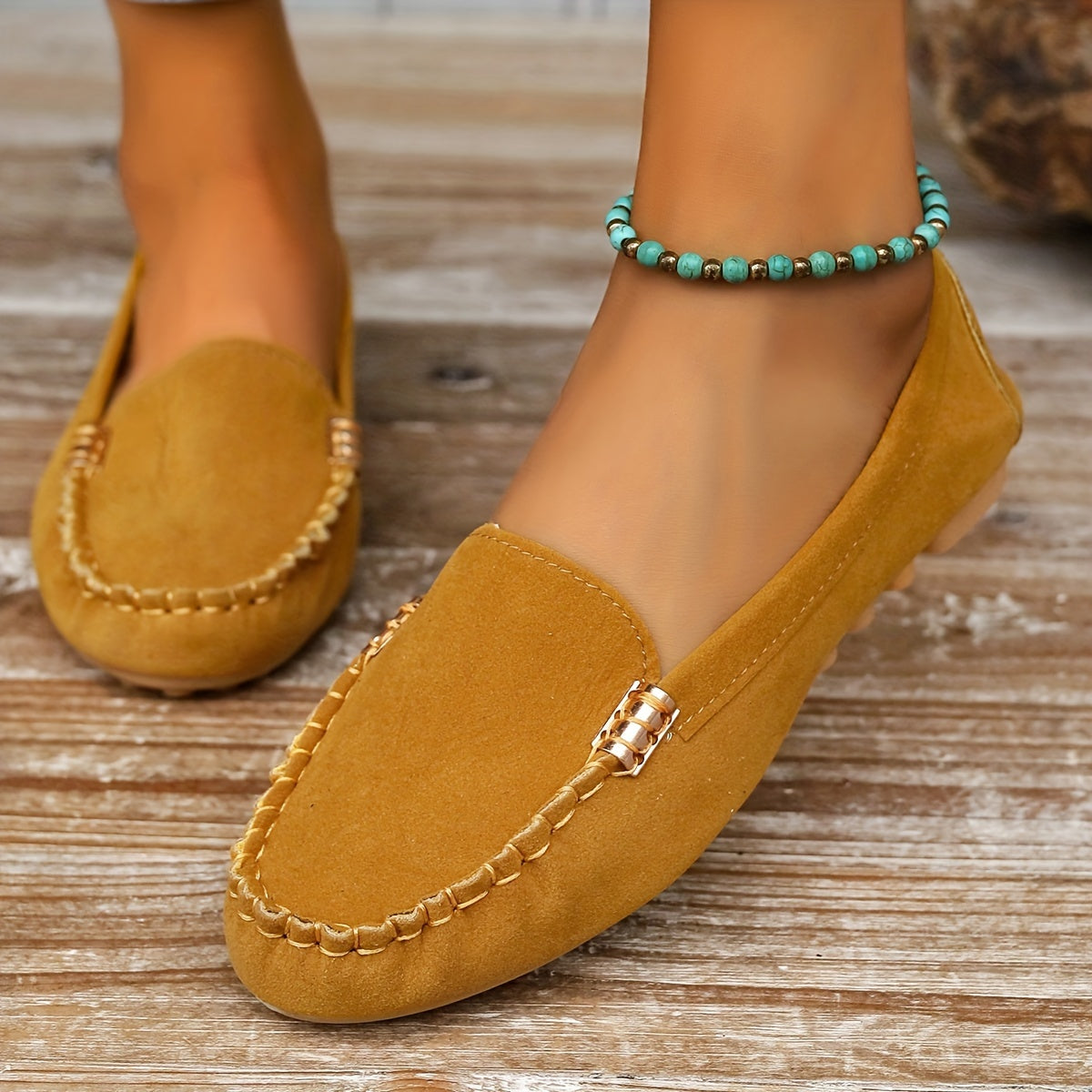 Aurélie | Mocassins Ballerines Élégants
