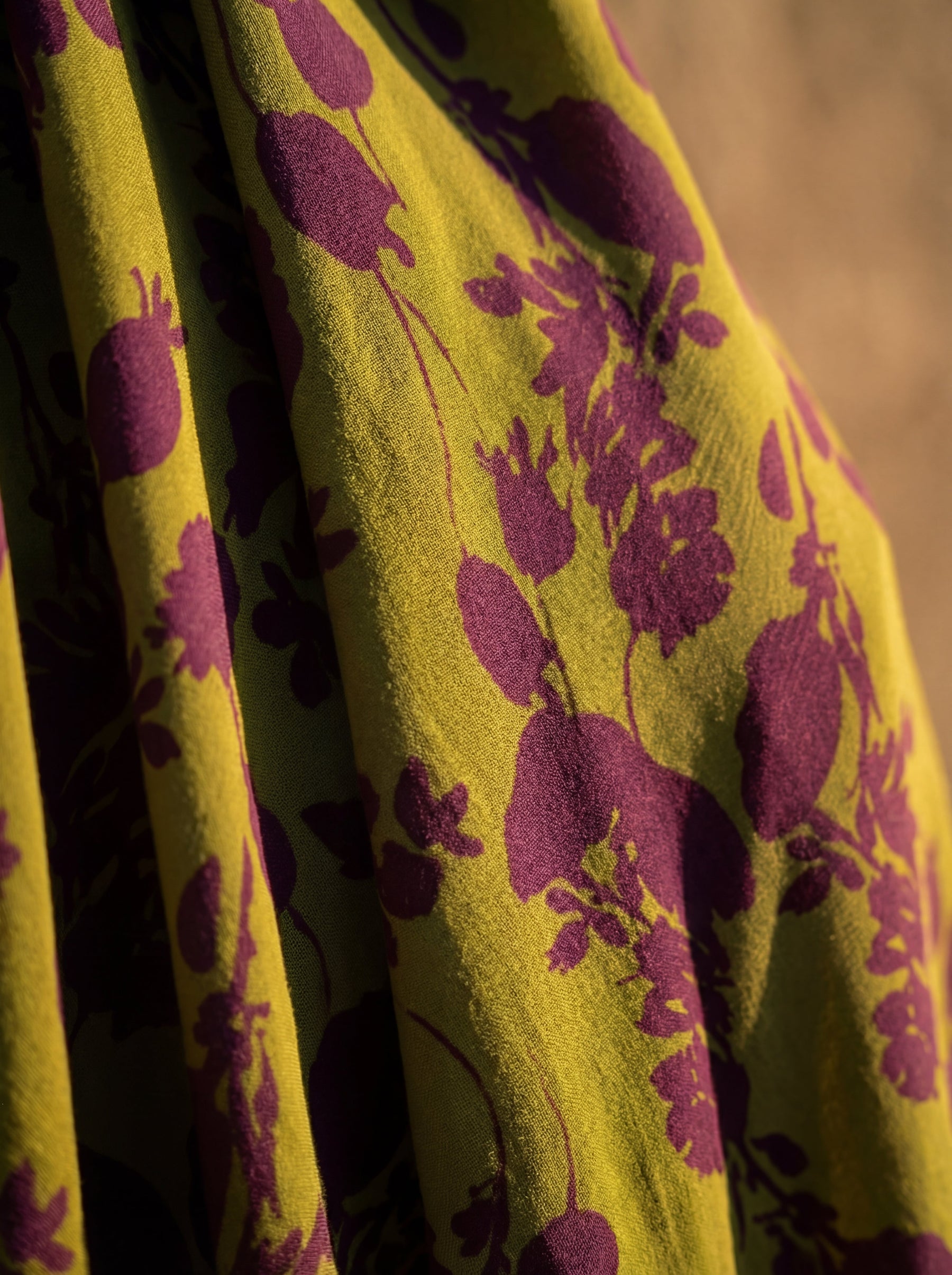 Diane | Robe longue croisée à imprimé floral