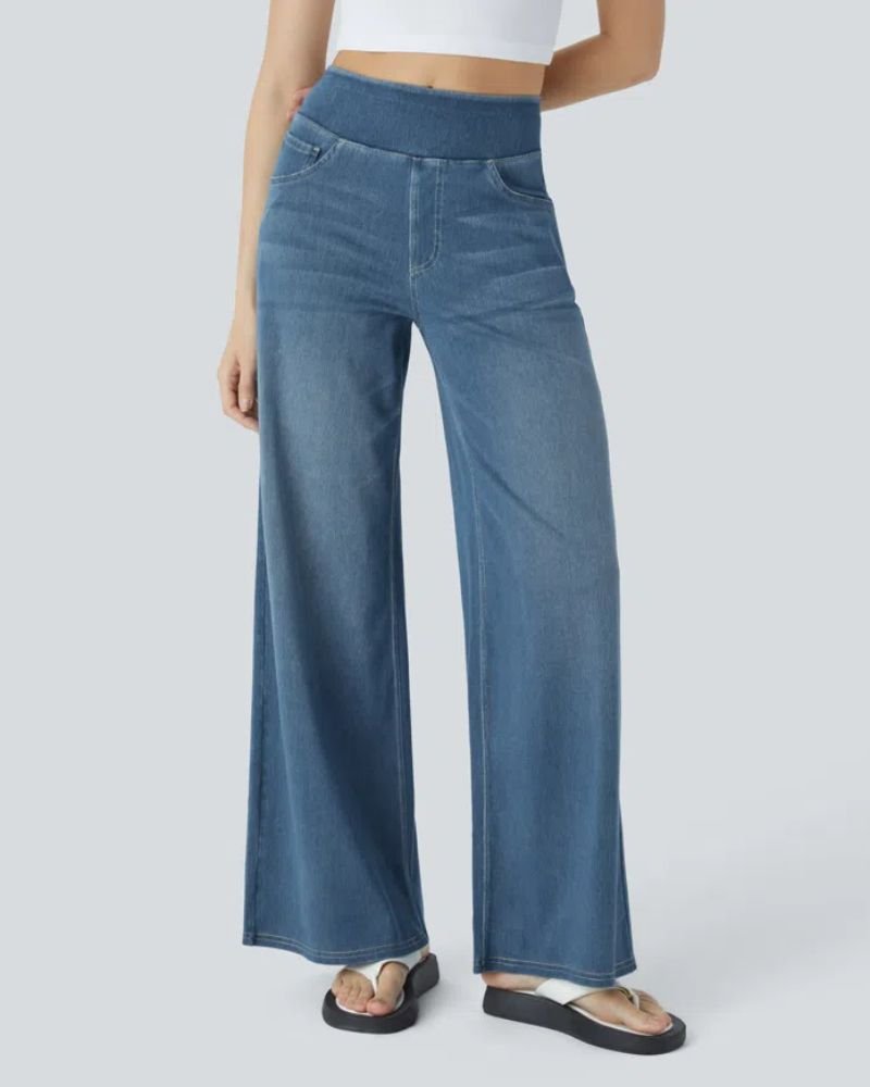 Anaëlle | Jean Large à Taille Haute