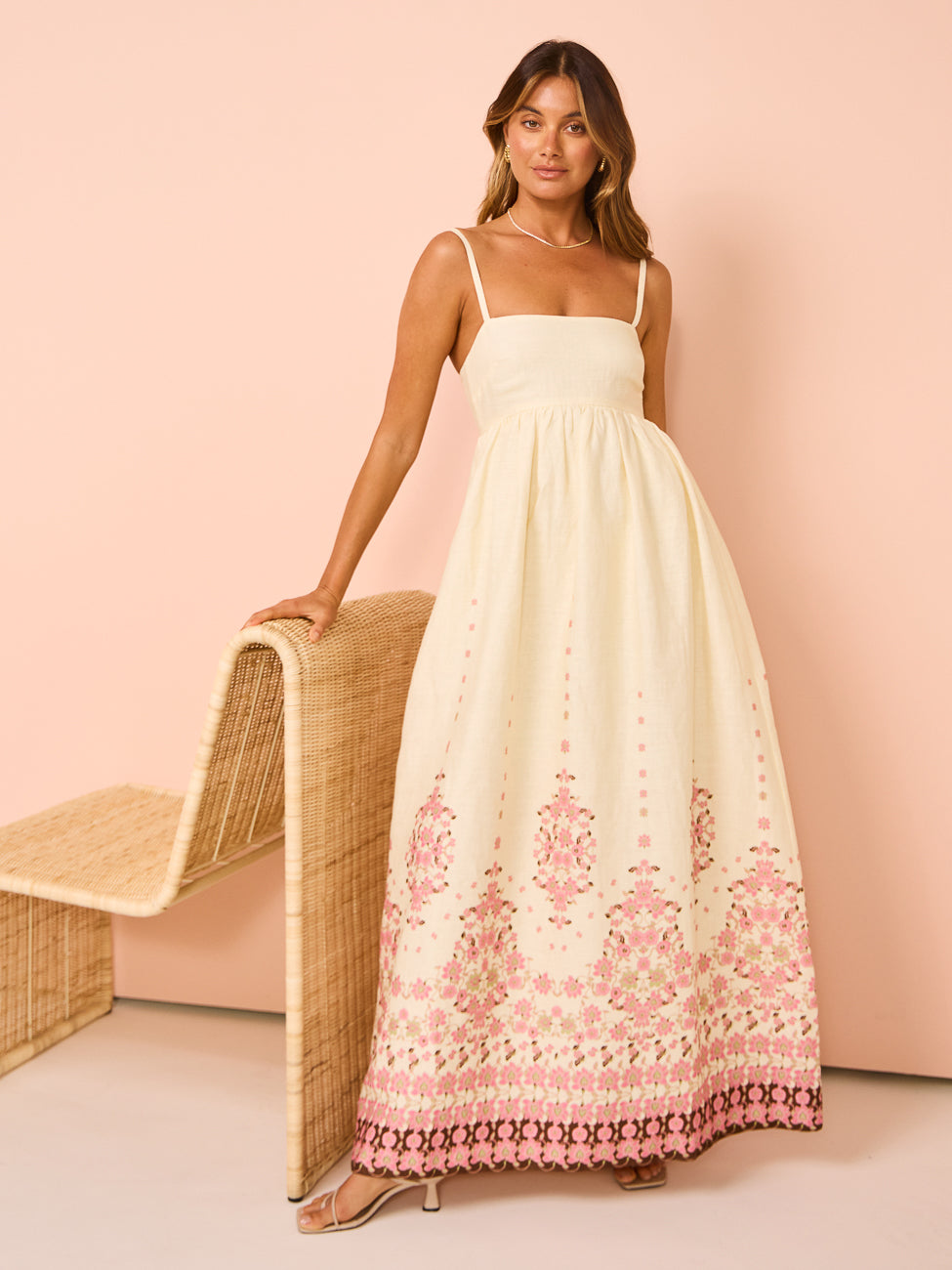 Aurélie | Robe Maxi Romantique