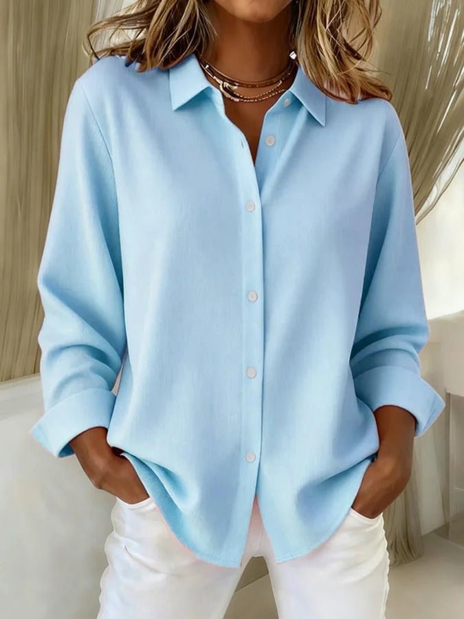 Cecilia | Chemise Fluide à Col Classique