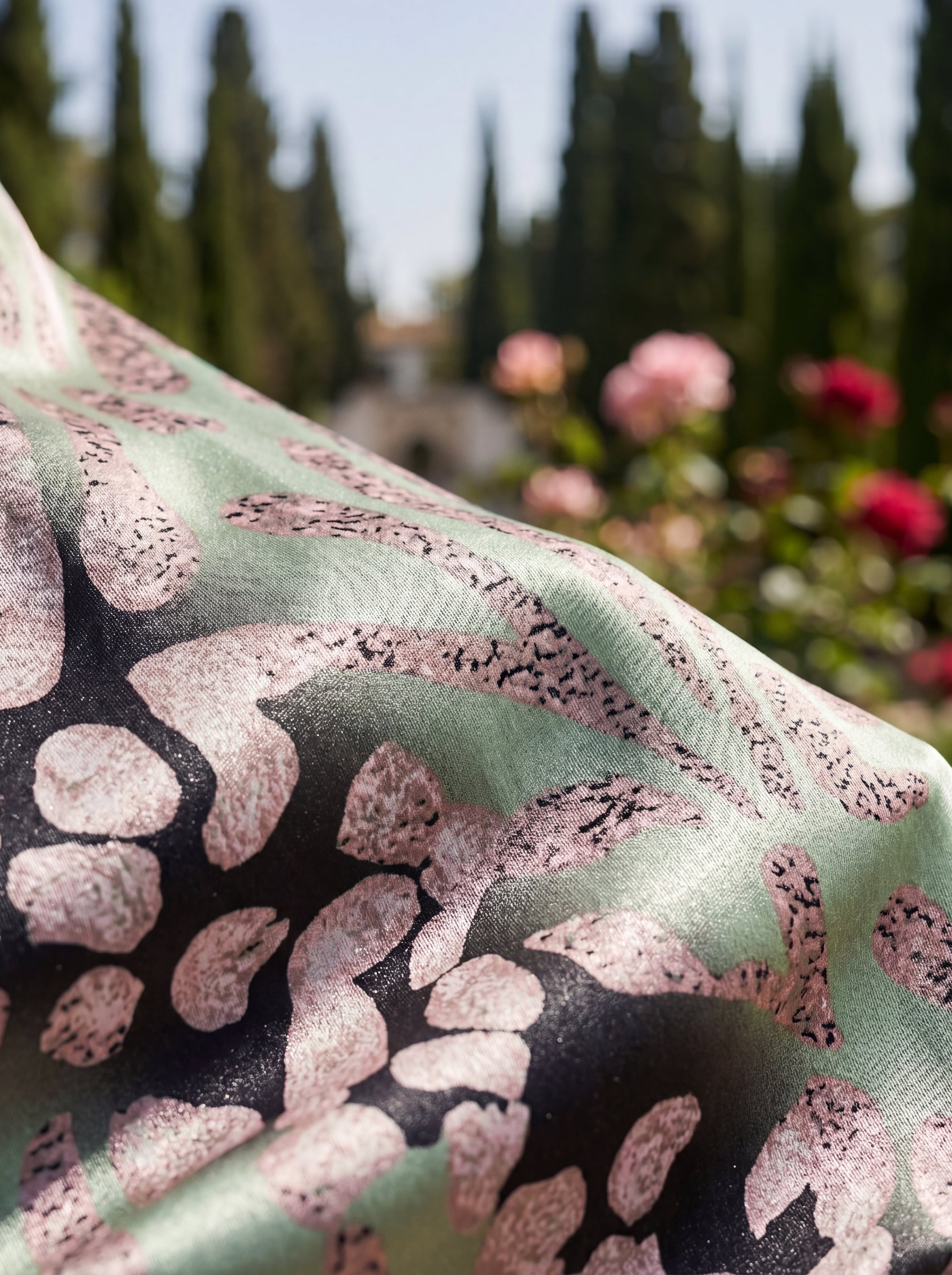 Odile | Robe Longue à Manches Kimono et Nœud sous la Poitrine