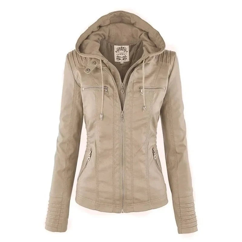 Madeleine | Veste d'Automne à Capuche