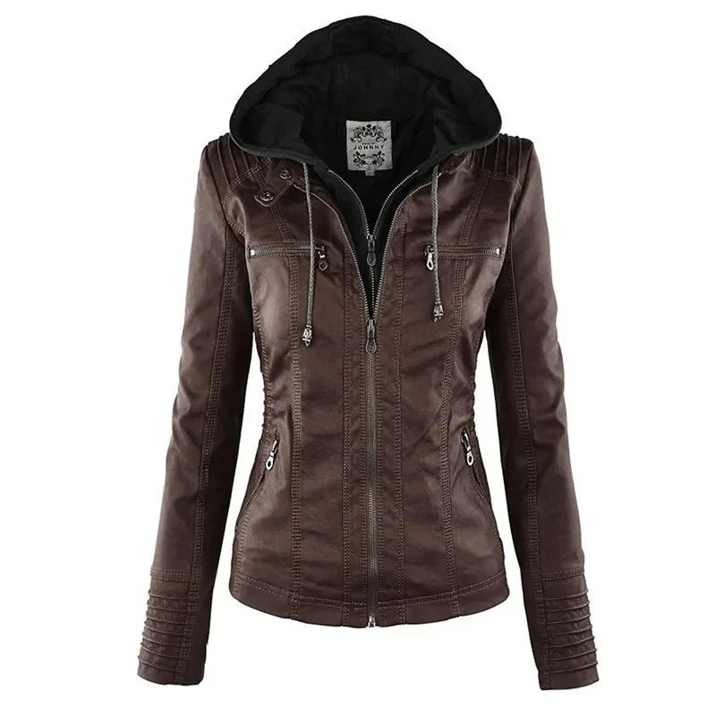 Madeleine | Veste d'Automne à Capuche