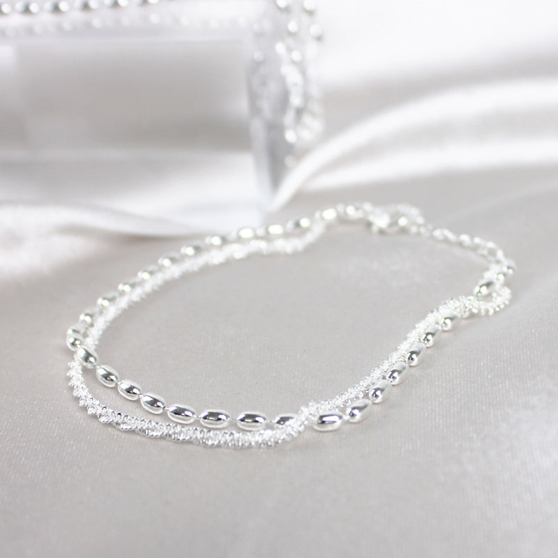Jacqueline | Bracelet Argenté en Zirconia