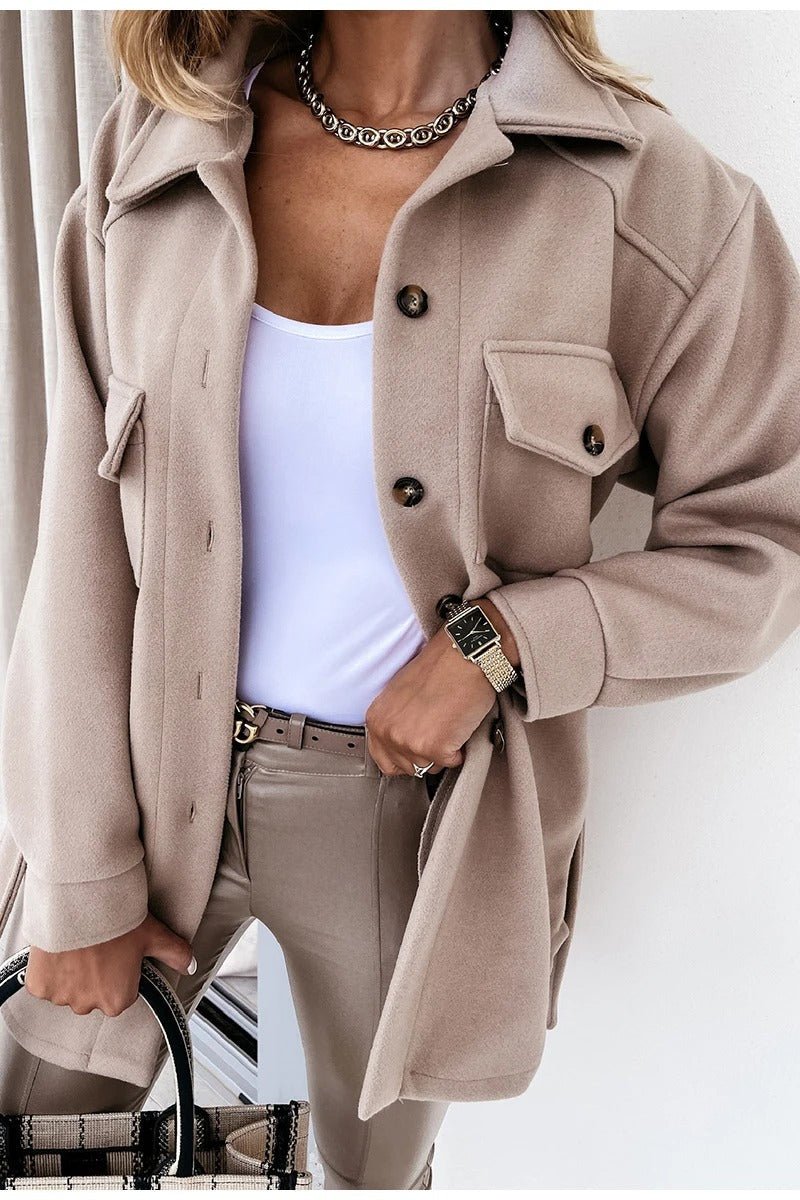 Lucienne | Manteau Léger de Mi-Saison