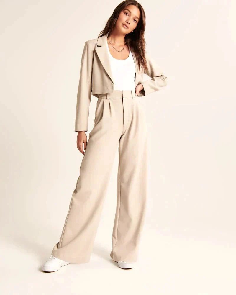 Sophie | Pantalon Large en Trois Longueurs