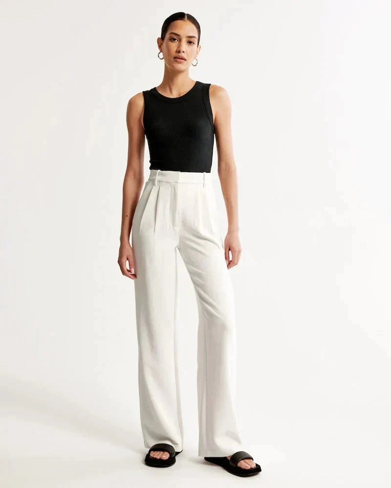 Sophie | Pantalon Large en Trois Longueurs