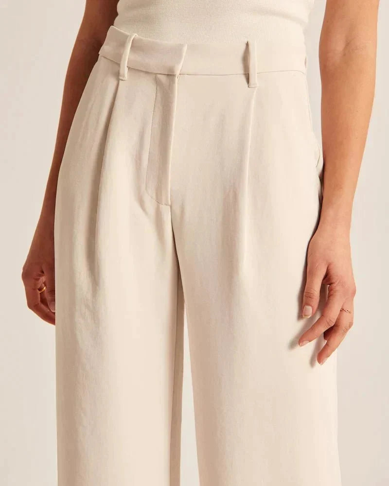Sophie | Pantalon Large en Trois Longueurs