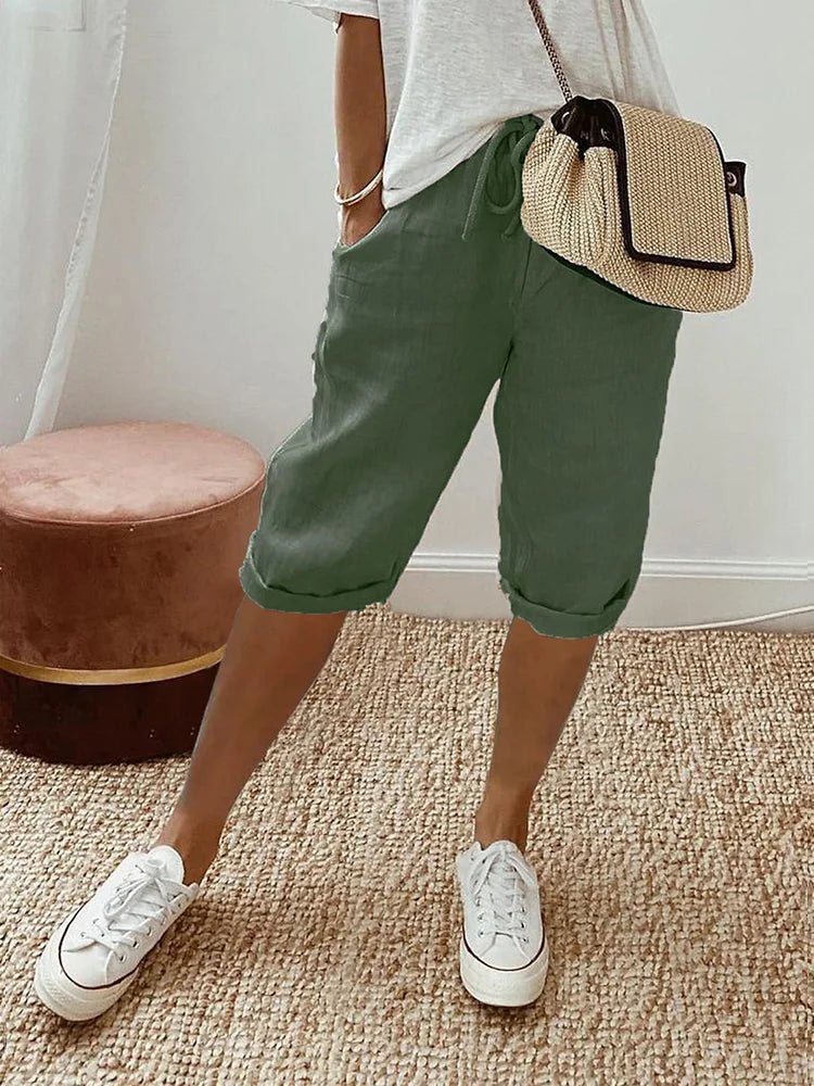 Pauline | Short en Coton Coupe Décontractée
