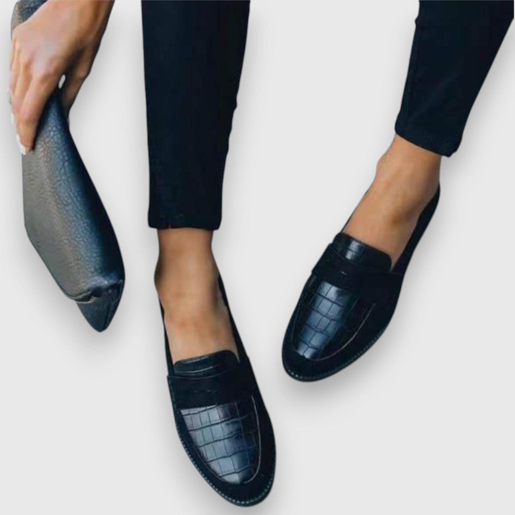 Cassandra | Mocassins Élégants à Détails Texturés