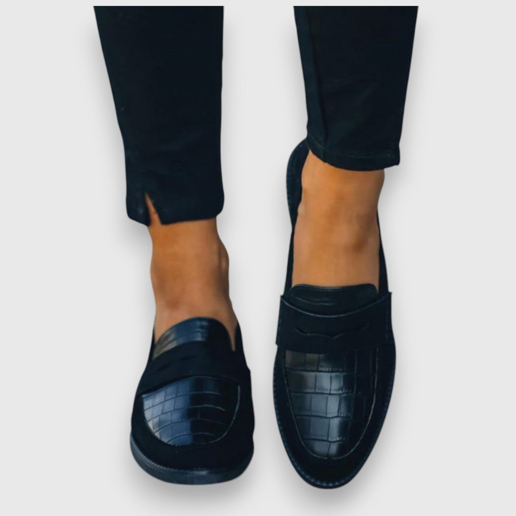 Cassandra | Mocassins Élégants à Détails Texturés