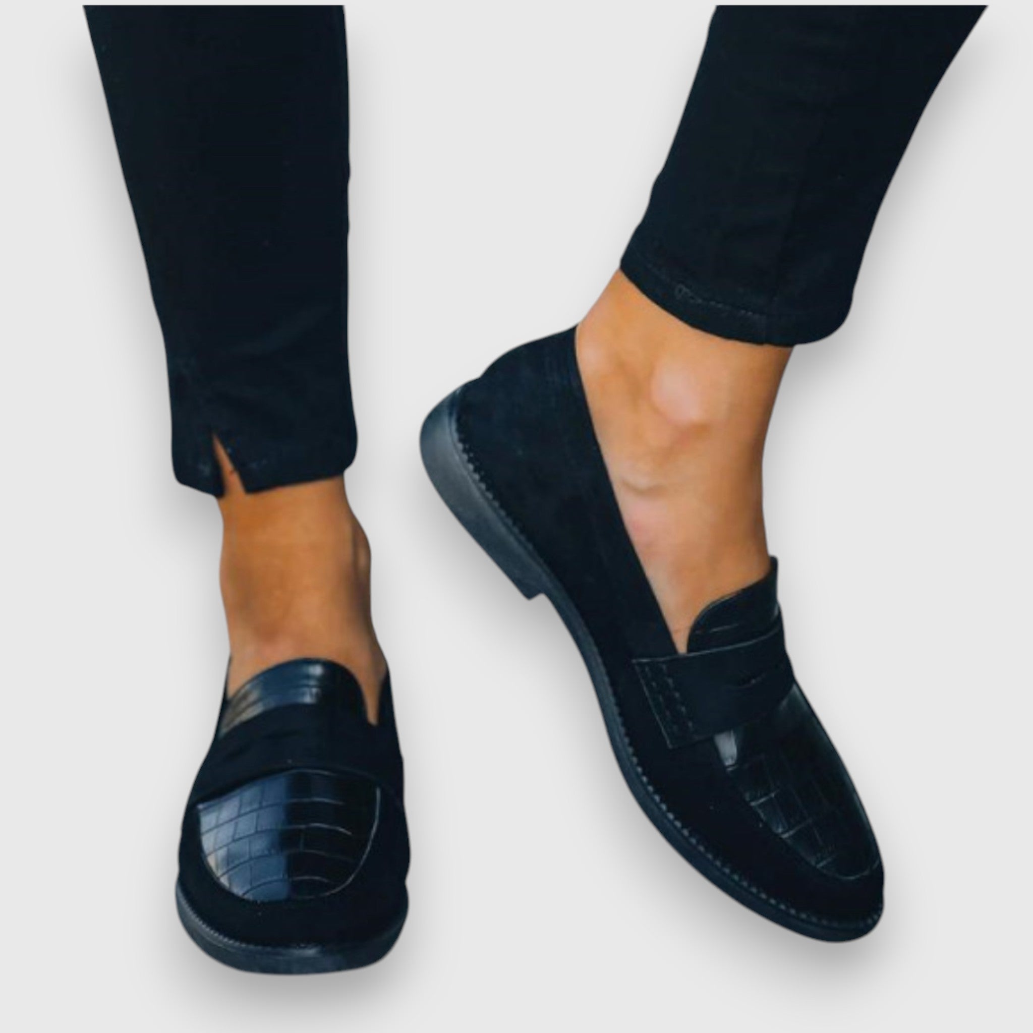 Cassandra | Mocassins Élégants à Détails Texturés