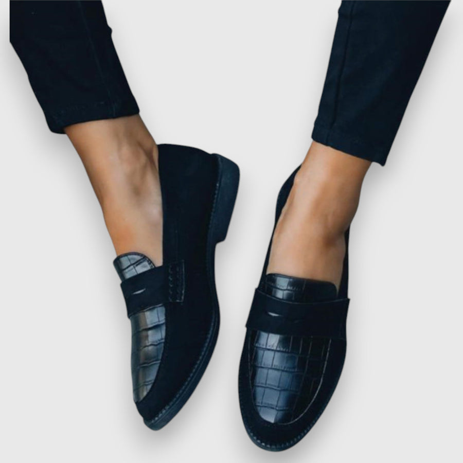 Cassandra | Mocassins Élégants à Détails Texturés