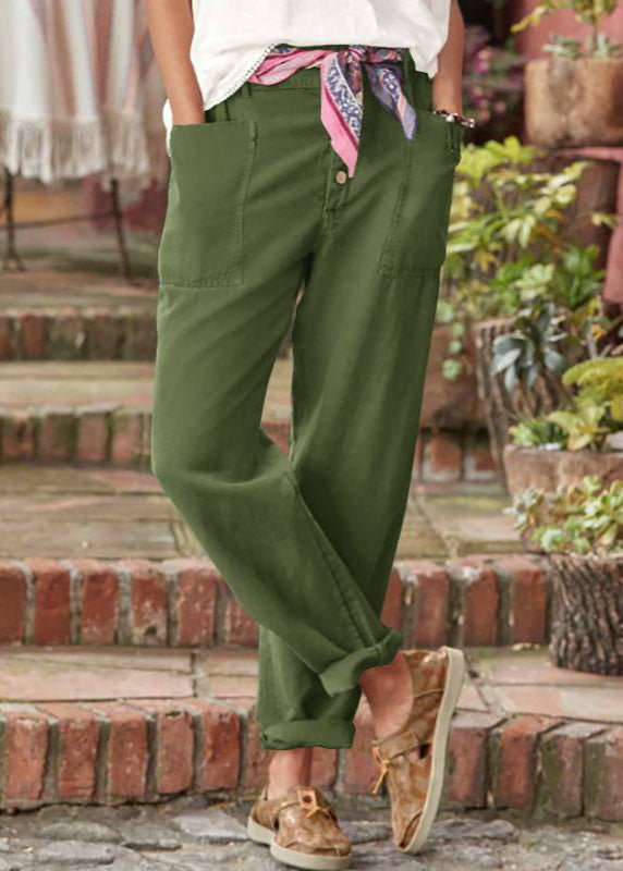 Lise | Pantalon Élégant à Taille Haute et Pinces