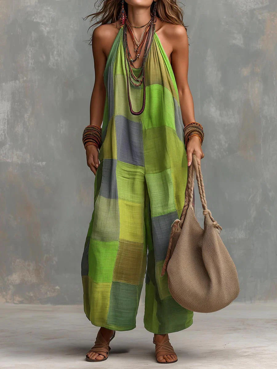 Maéva | Combinaison Patchwork Bohème