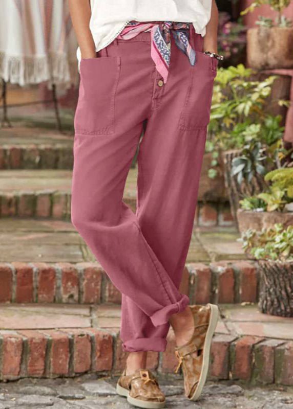 Lise | Pantalon Élégant à Taille Haute et Pinces