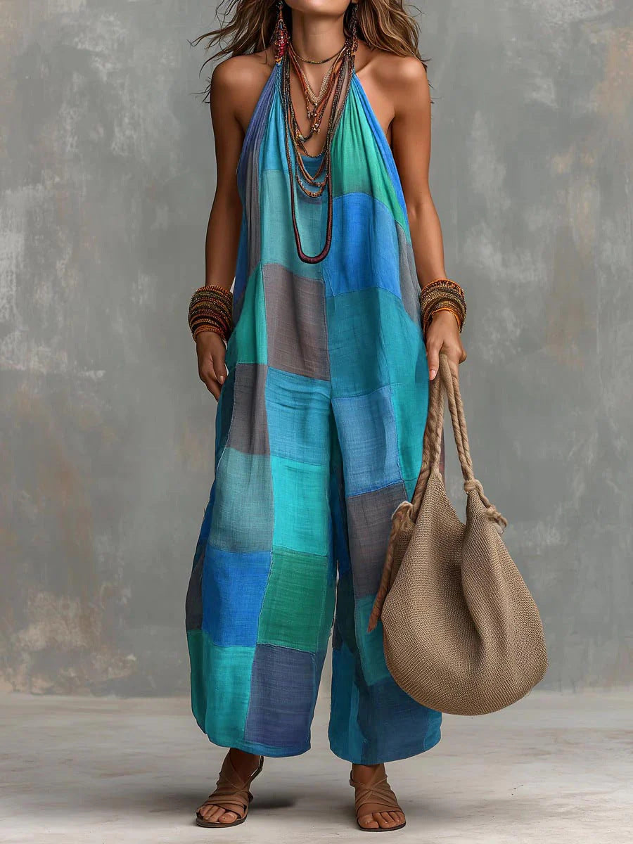 Maéva | Combinaison Patchwork Bohème