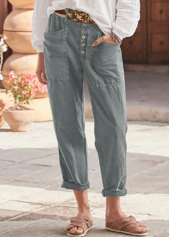 Lise | Pantalon Élégant à Taille Haute et Pinces