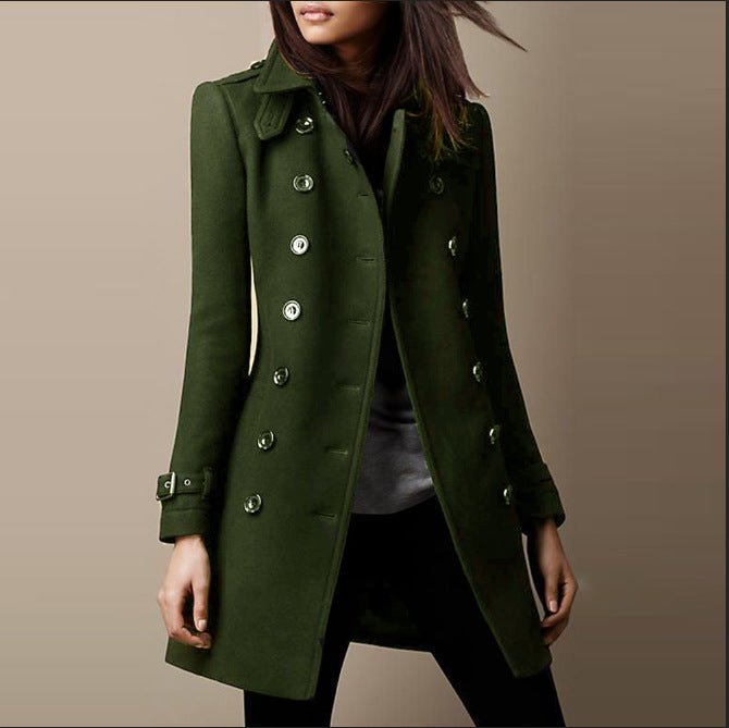 Florine | Manteau Élégant en Laine