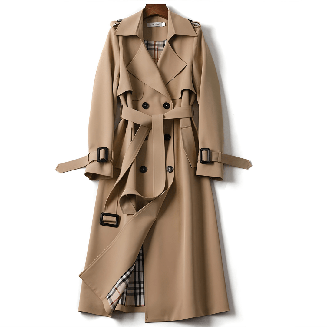 Clémentine | Trench-Coat Ceinturé Intemporel